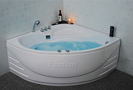 Bồn tắm góc massage Fantiny sản xuất trong nước